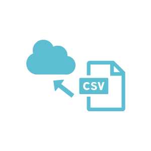 クラウドサービスのインポート用CSVを作りたい