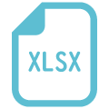 XLSXのイラスト